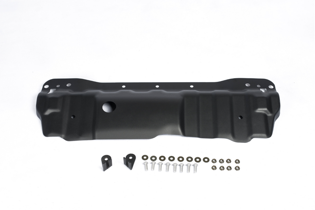 RoamGear Skid Plate – Front, Textured Black (2007–2018 Jeep Wrangler JK 10th Anniversary Edition)