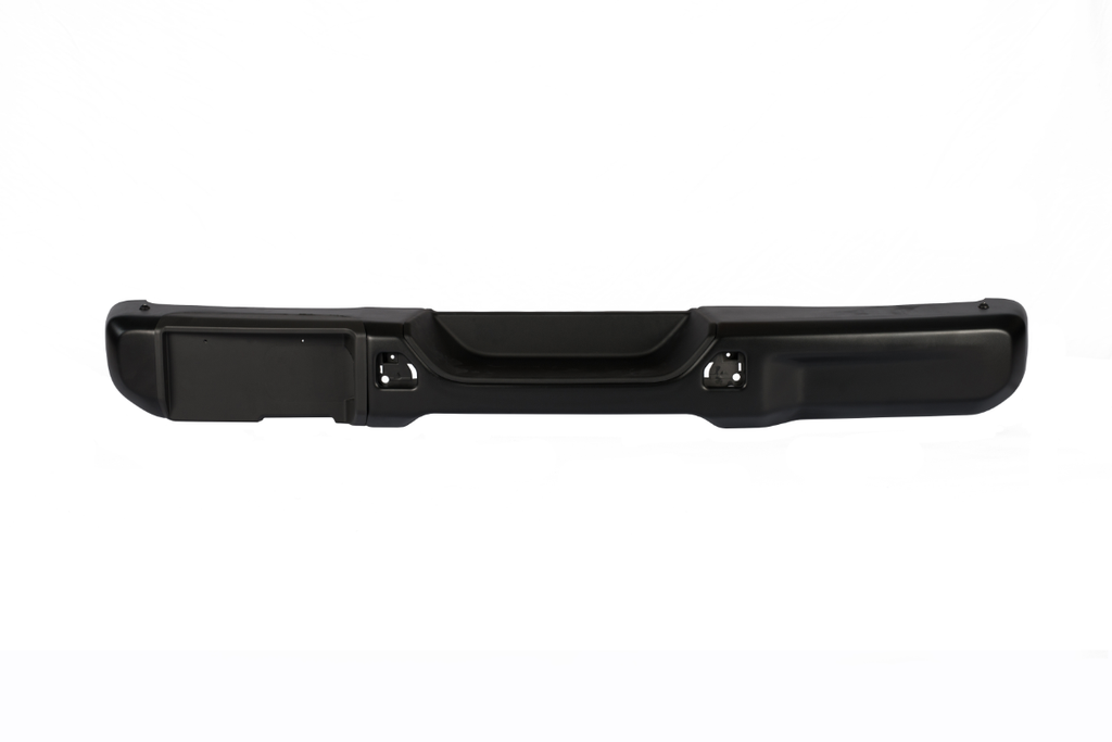 RoamGear Nerf Style Rear Bumper – Aluminum, Textured Black (2018–2024 Jeep Wrangler JL/JLU)