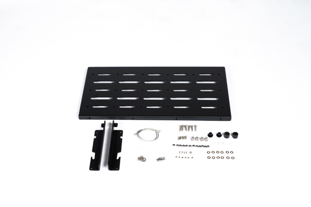 RoamGear Tailgate Table – Rear Foldable Cargo Shelf, Black (2007–2018 Jeep Wrangler JK/JKU)