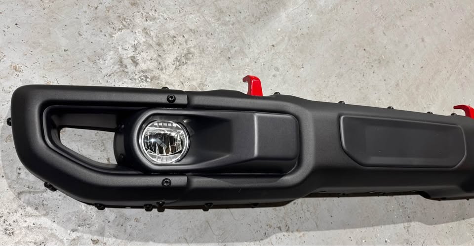 RoamGear Front Bumper – Steel, Textured Black (2018–2024 Jeep Wrangler JL 10th Anniversary Edition, No Sensor Holes)