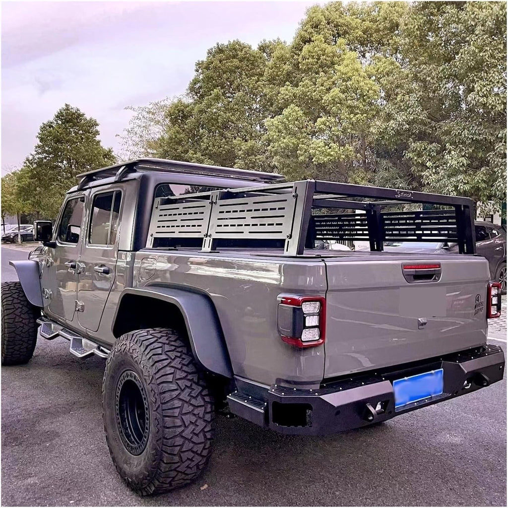 RoamGear Rear Bumper – Textured Black (2020+ Jeep Gladiator JT)