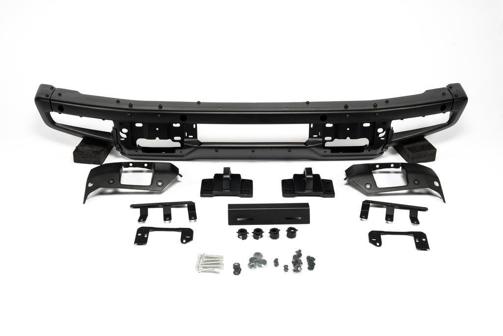 RoamGear Front Bumper – Steel, Textured Black (2021–2025 Ford Bronco)