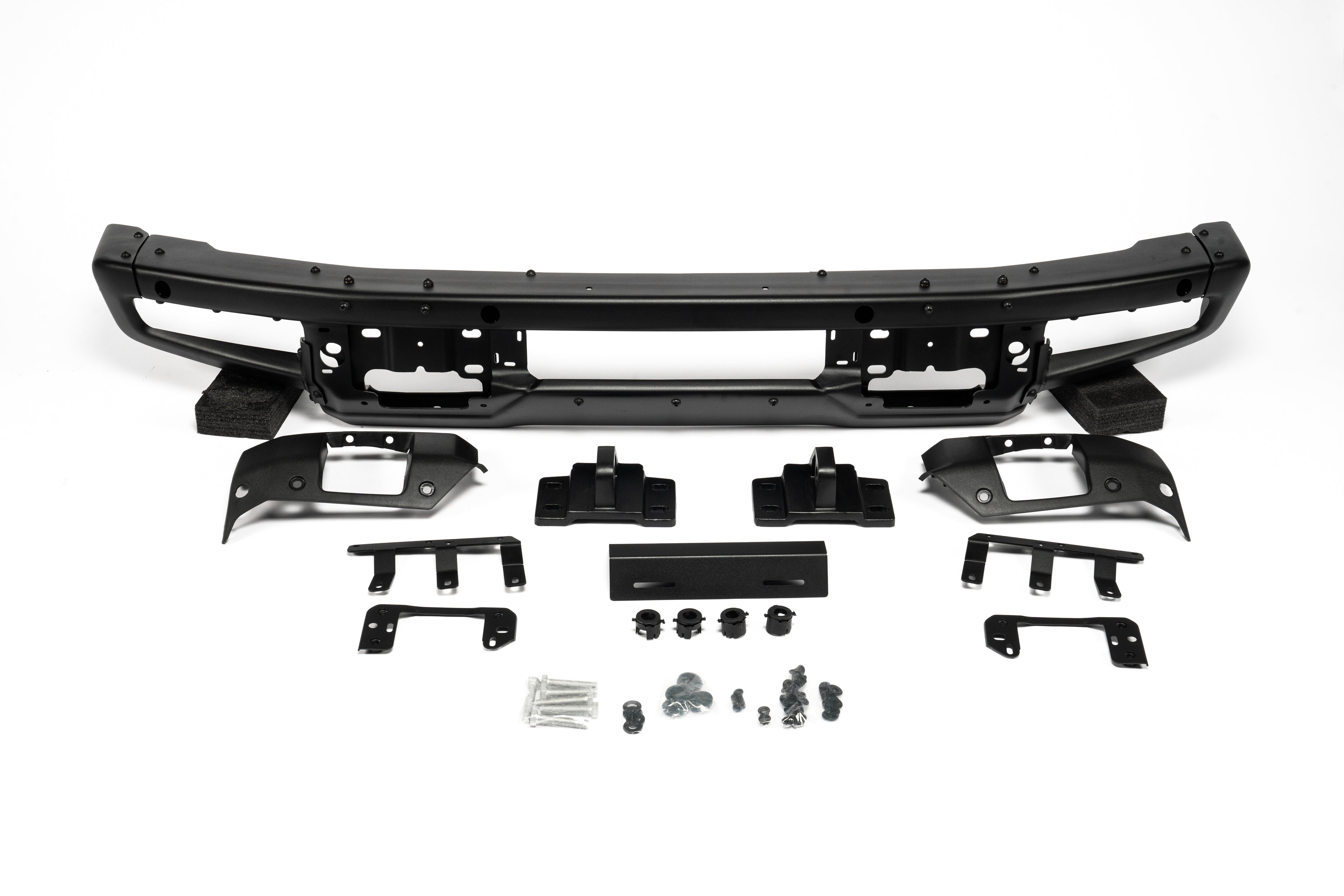 RoamGear Front Bumper – Steel, Textured Black (2021–2025 Ford Bronco)
