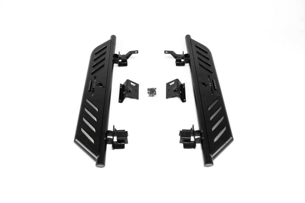 RoamGear Running Boards – Nerf Style, Textured Black (2021–2025 Ford Bronco 2-Door)