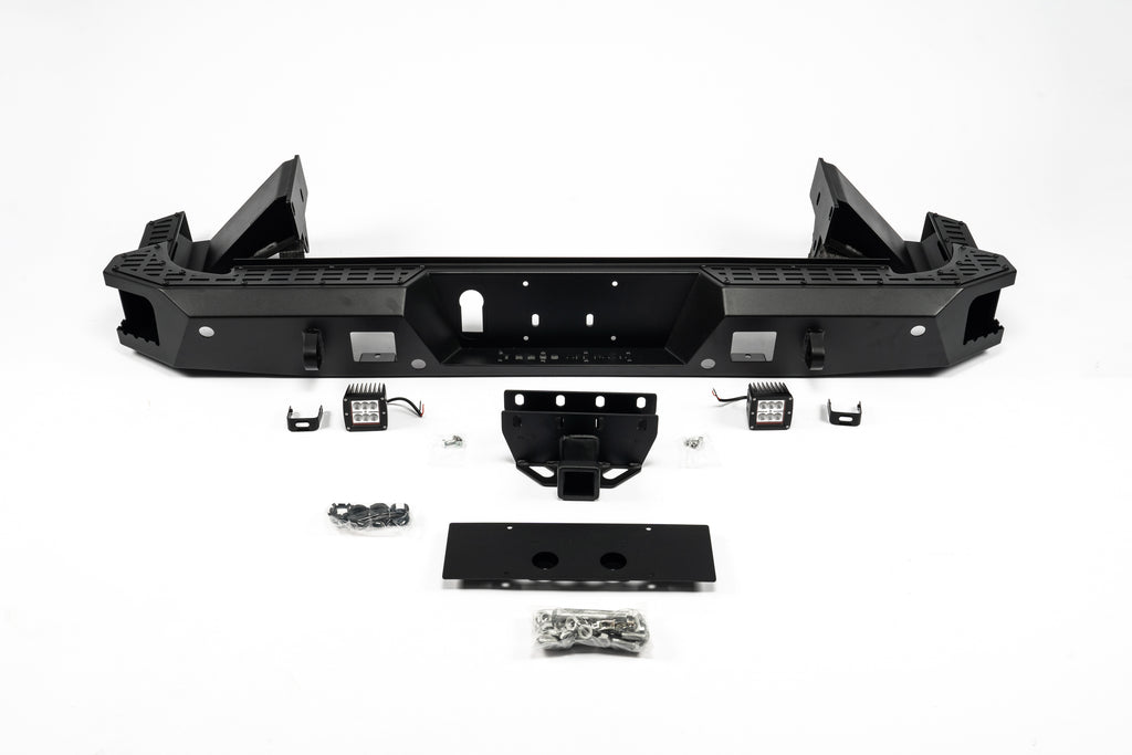 RoamGear Rear Bumper – Textured Black (2020+ Jeep Gladiator JT)