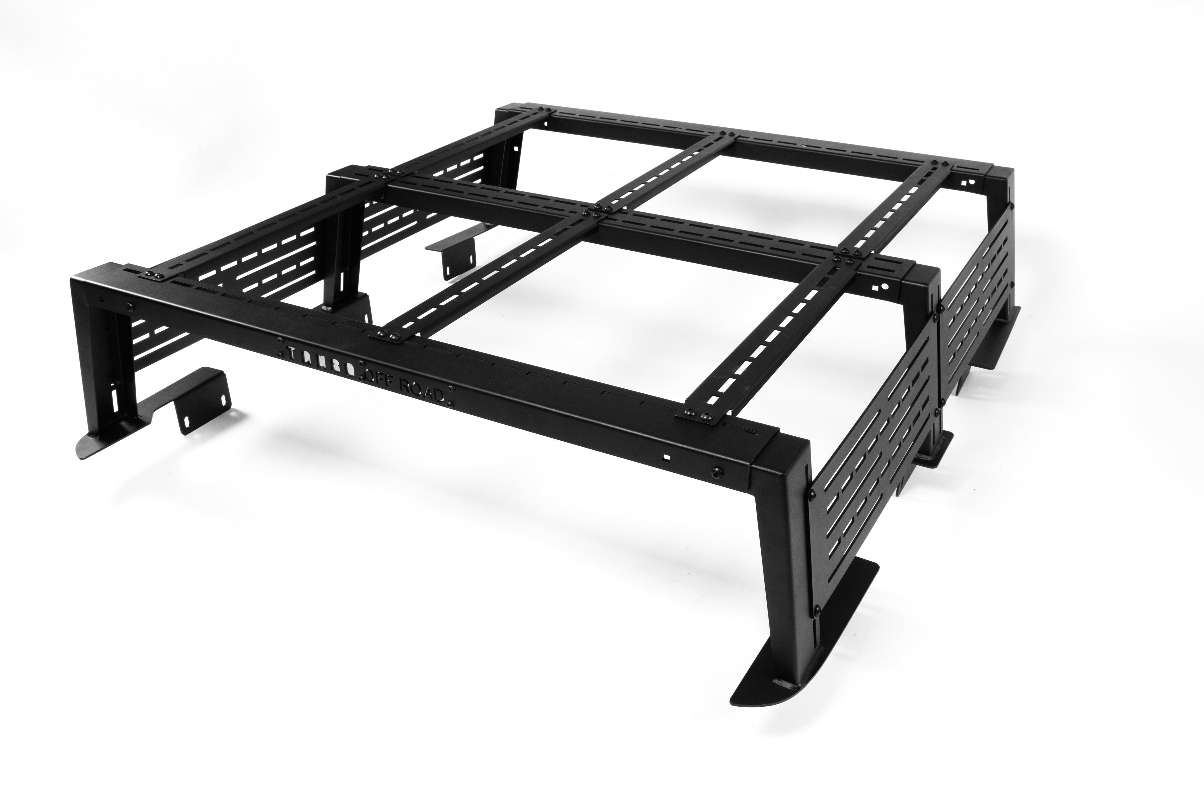 RoamGear Bed Cargo Rack – Textured Black (2020+ Jeep Gladiator JT)