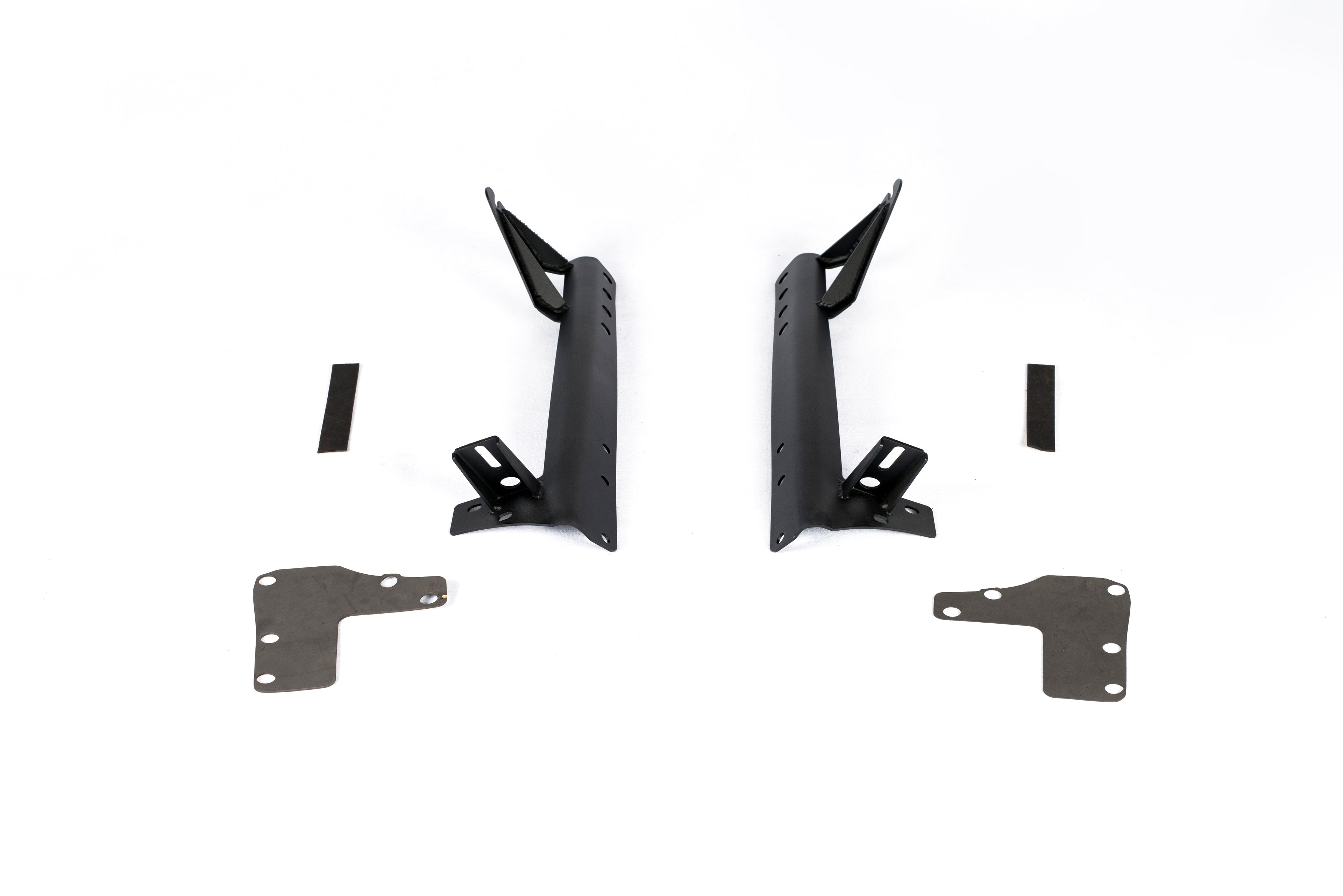 RoamGear A-Pillar Light Mount Rack – Textured Black (2007–2018 Jeep Wrangler JK/JKU)