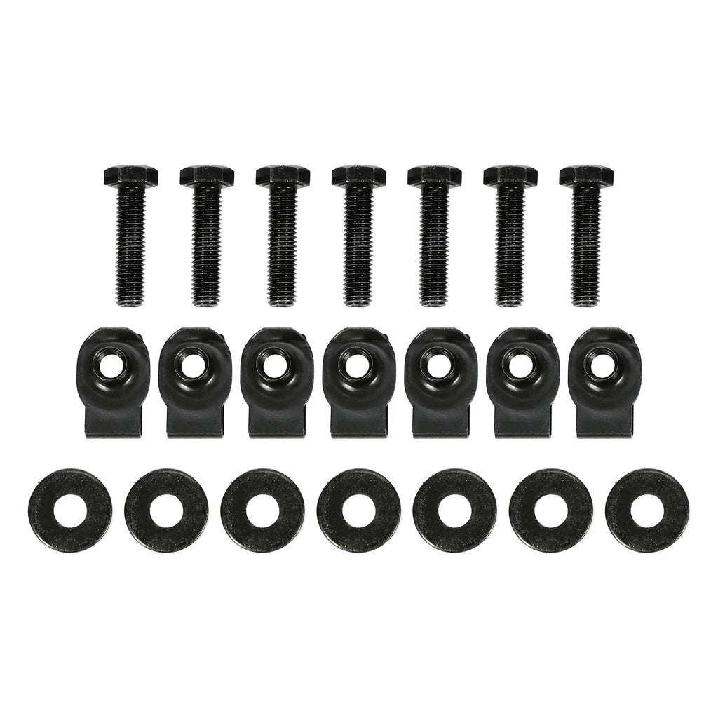 RoamGear Skid Plate – Front, Textured Black (2007–2018 Jeep Wrangler JK 10th Anniversary Edition)